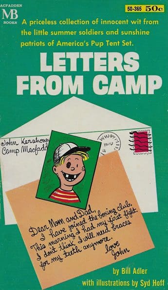 Picture of Letters from Camp book